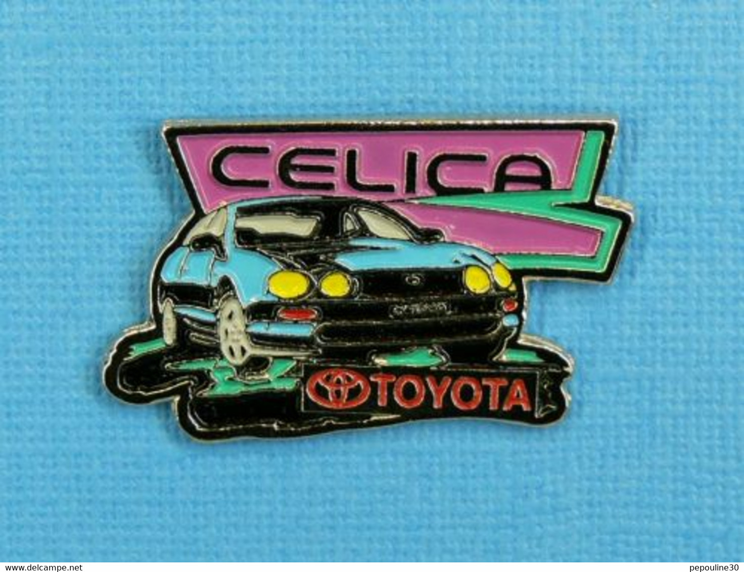 1 PIN'S //  ** TOYOTA CELICA ** . (Promo-Star AG) - Toyota