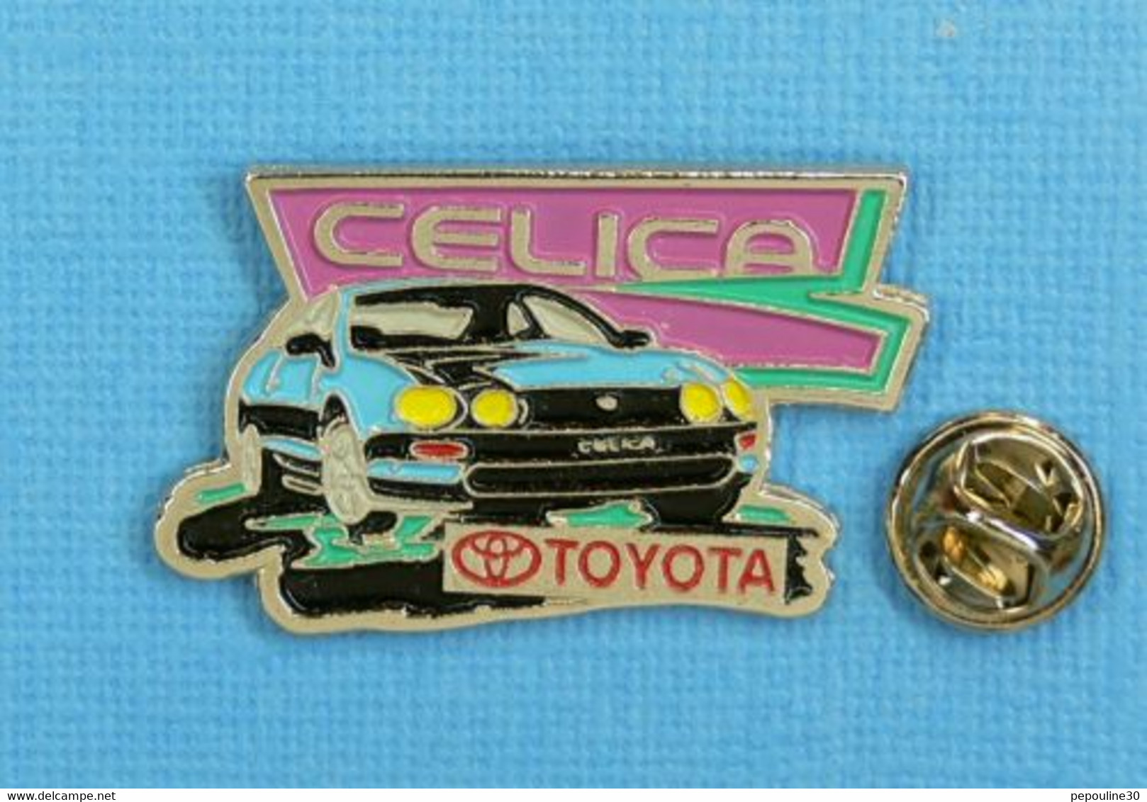 1 PIN'S //  ** TOYOTA CELICA ** . (Promo-Star AG) - Toyota