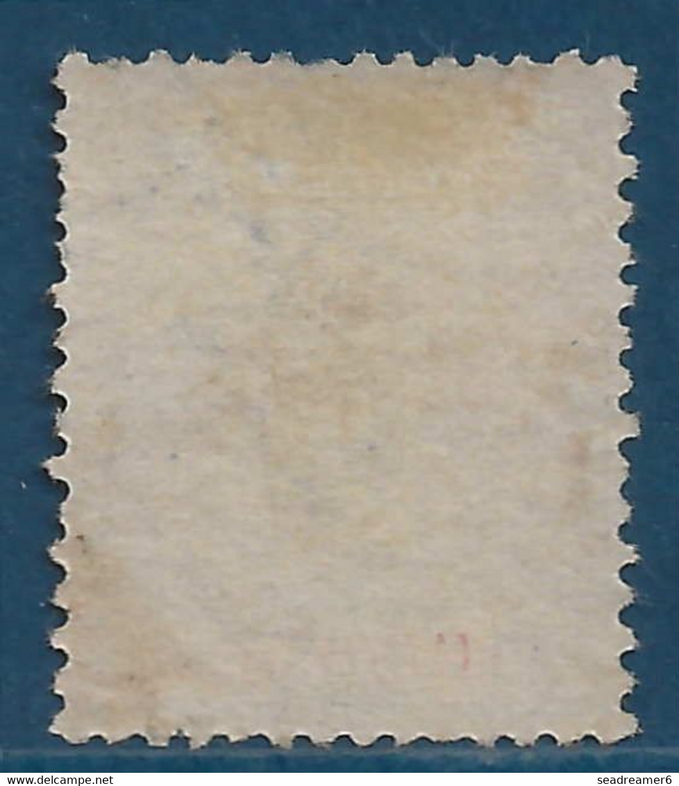 France Colonies Françaises Mayotte N°4 5c Vert Oblitéré Dateur Hexagonal Bleu "ANJOUAN /COL FRANC" Nov 1905 RR - Used Stamps