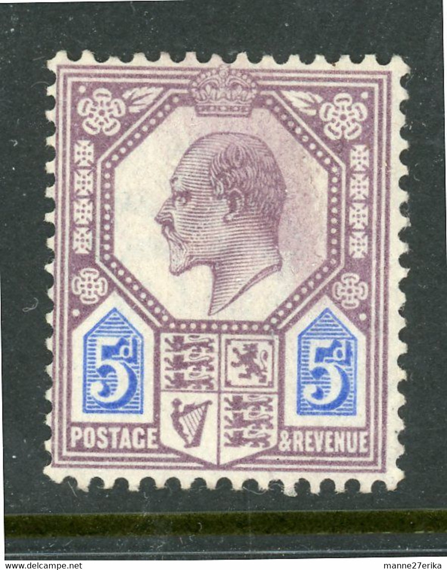 Great Britain MH King Edward VII 1902-11 - Ongebruikt