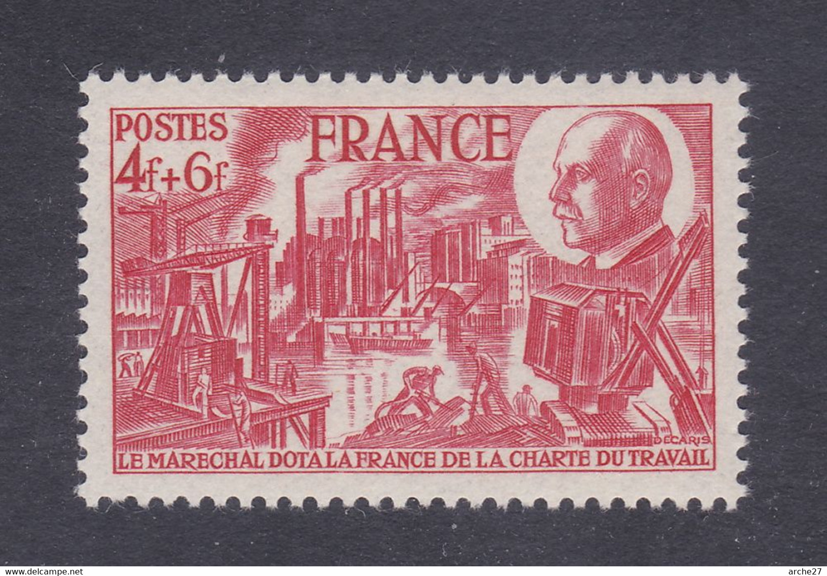 TIMBRE FRANCE N° 608 NEUF ** - Neufs