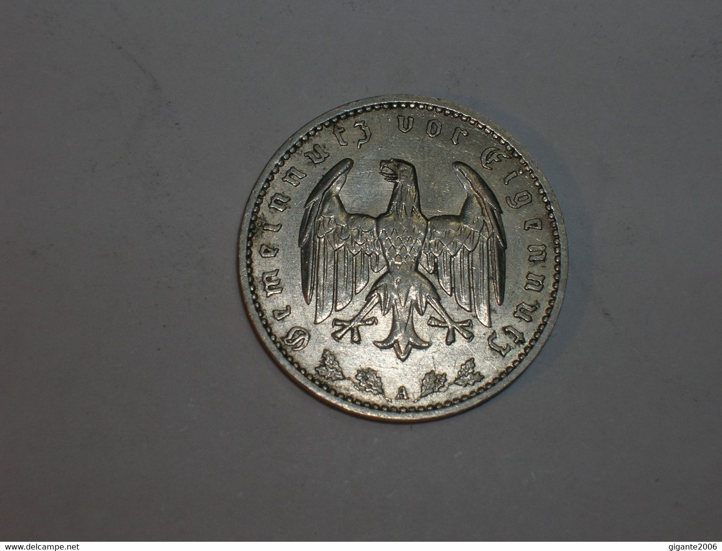 ALEMANIA. 1 Marco 1934 A (5356) - 1 Reichsmark