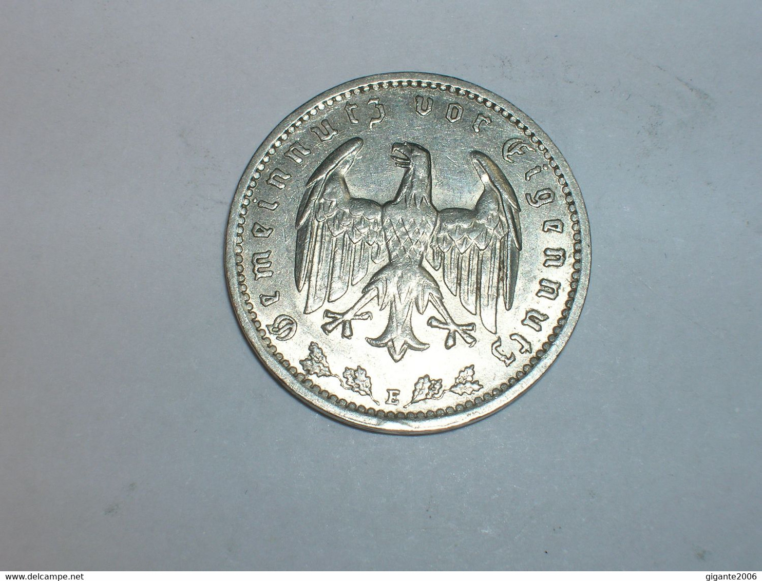 ALEMANIA. 1 Marco 1934 E (5358) - 1 Reichsmark