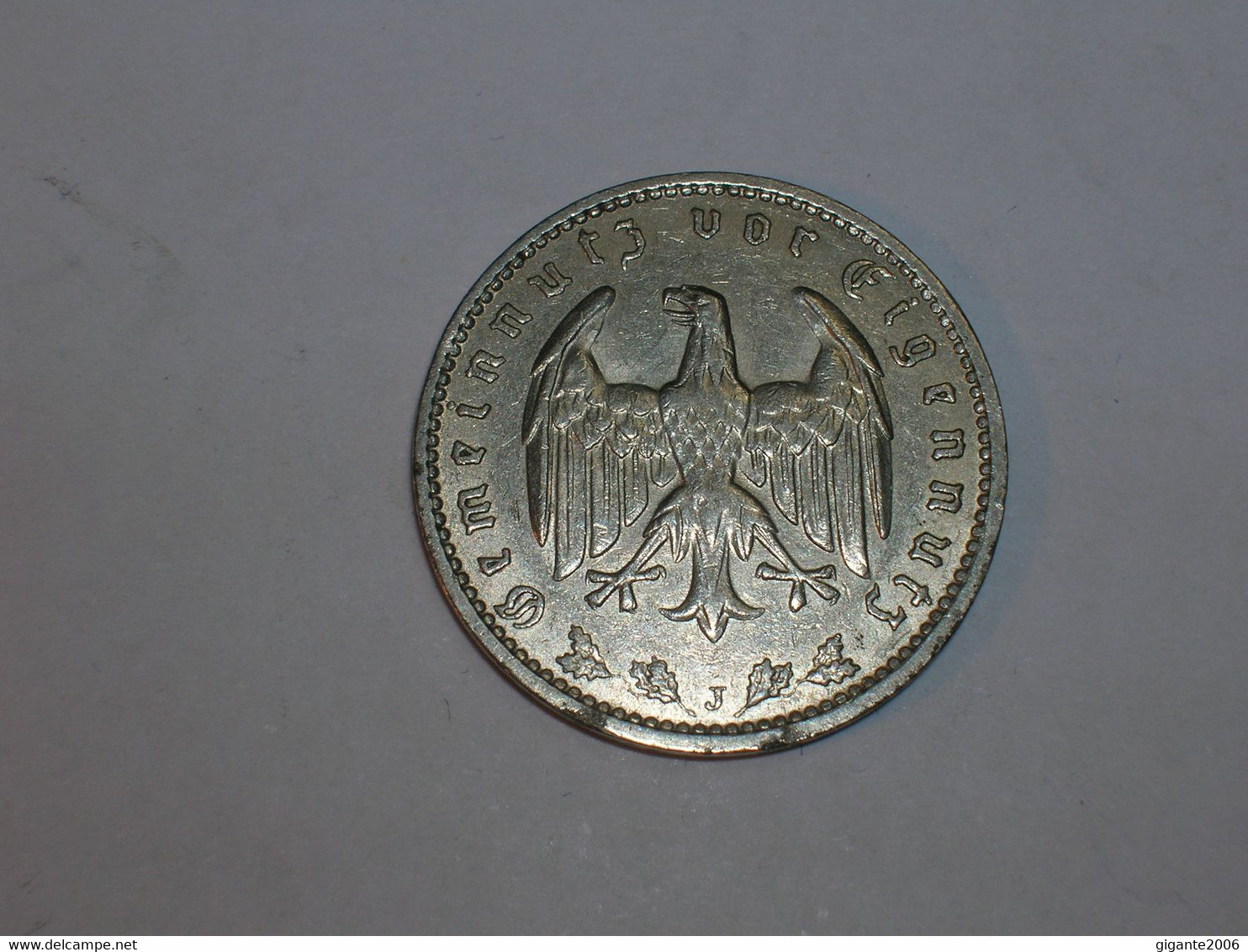 ALEMANIA. 1 Marco 1934 J (5361) - 1 Reichsmark