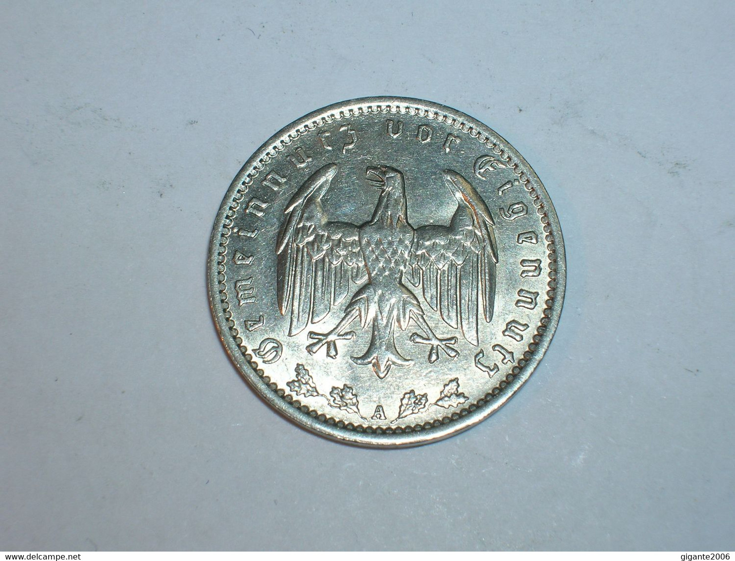 ALEMANIA. 1 Marco 1937 A (5365) - 1 Reichsmark