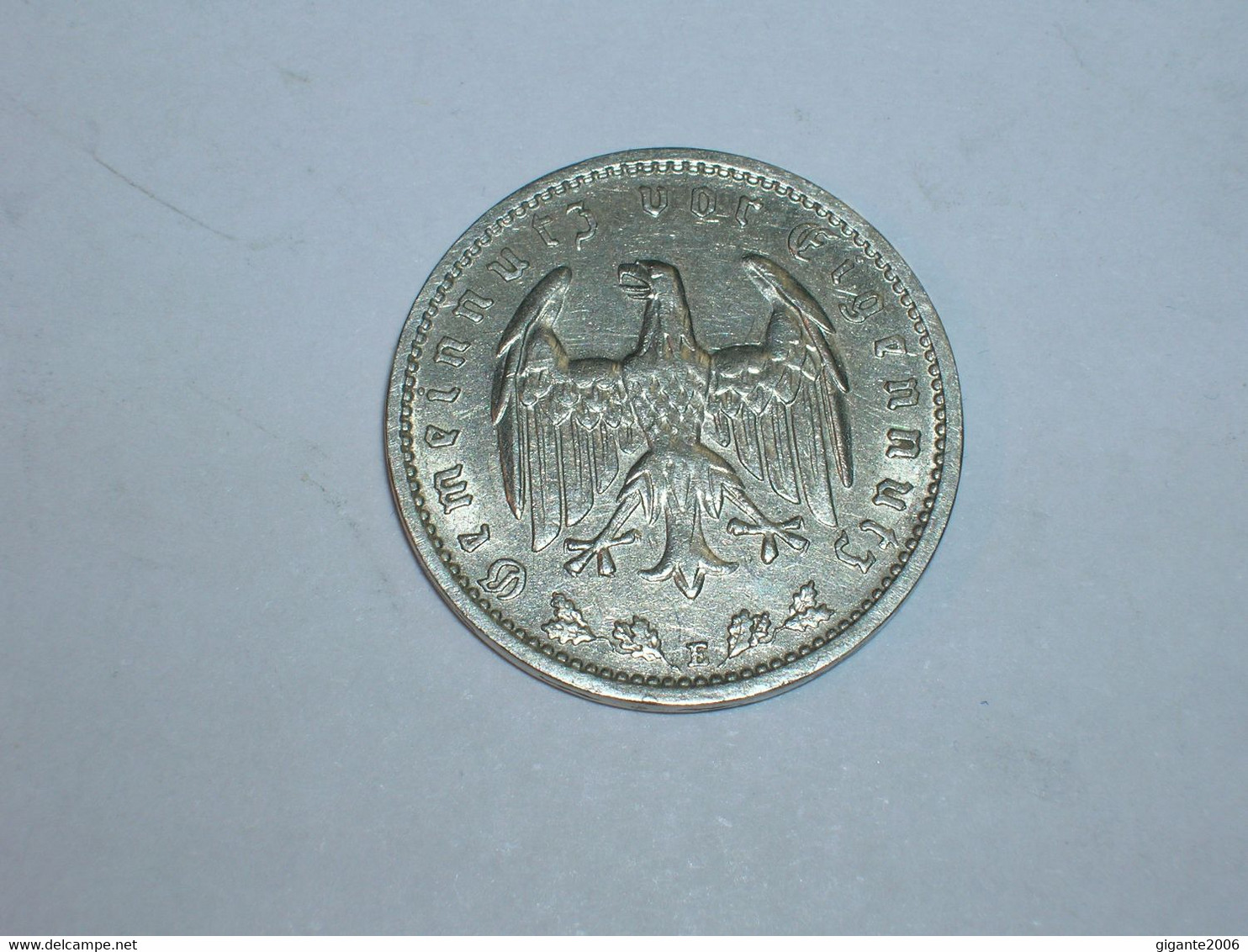 ALEMANIA. 1 Marco 1934 E (5373) - 1 Reichsmark