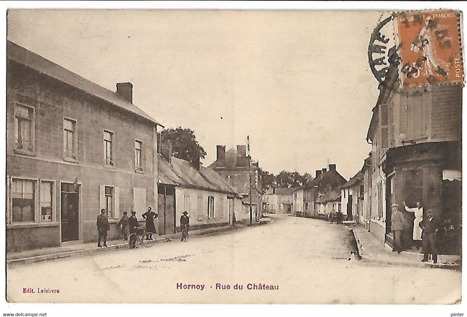 HORNOY - Rue Du Chateau - Hornoy Le Bourg