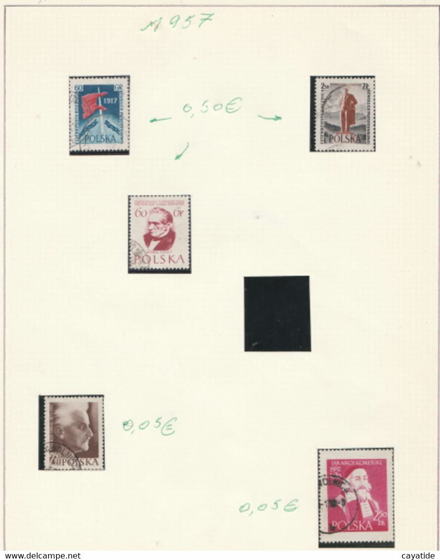 TIMBRES DE POLOGNE