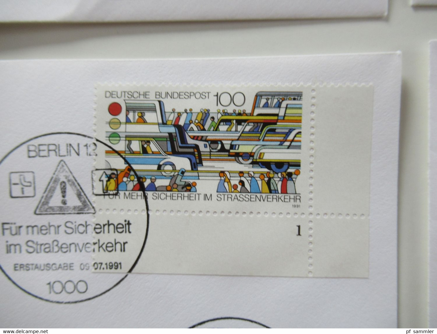 BRD 1980 / 90er teilw. bis 2001 Jahre FDC Posten mit 200 Stück bei den Freimarken auch Randstücke dabei! inkl. ATM Nr.1