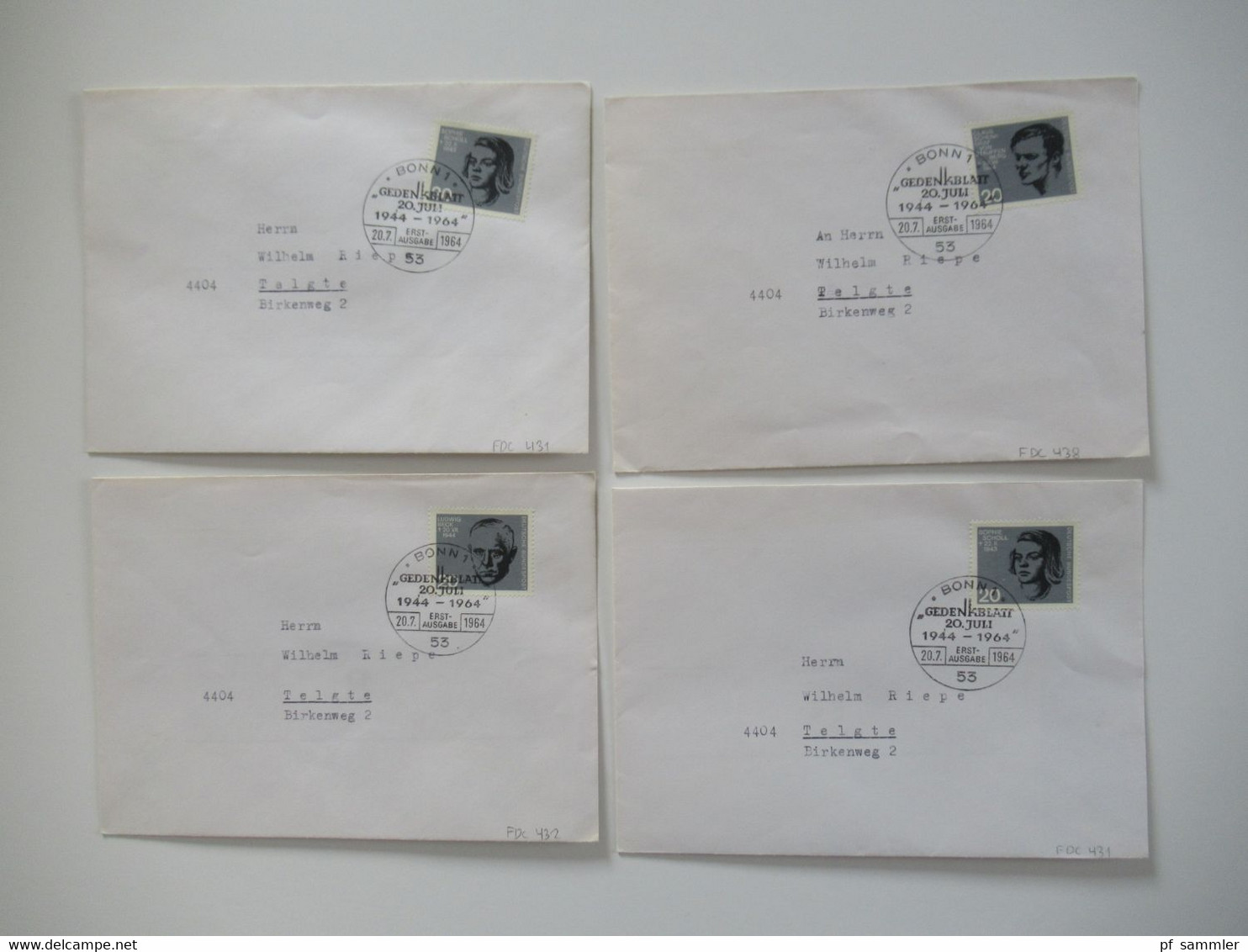 BRD 1956 - 80er Jahre FDC / Sonderbelege Posten Insgesamt 88 Stück Auch Einschreiben!! Stöberposten! - Colecciones (sin álbumes)