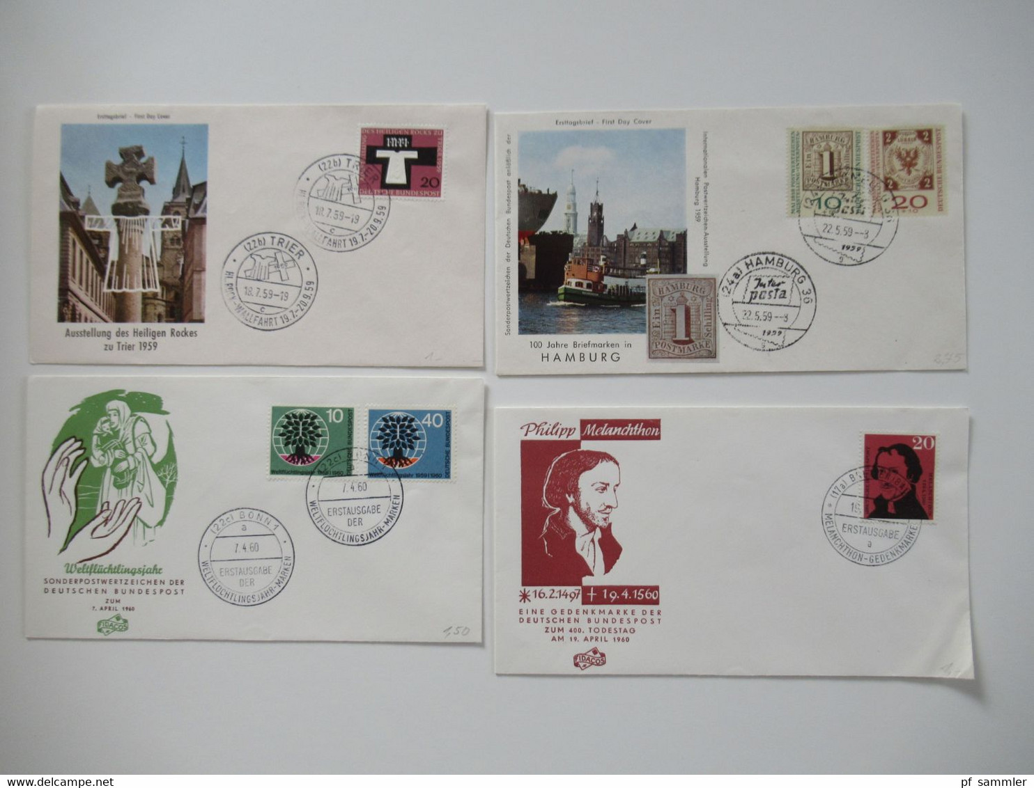 BRD 1956 - 80er Jahre FDC / Sonderbelege Posten insgesamt 88 Stück auch Einschreiben!! Stöberposten!