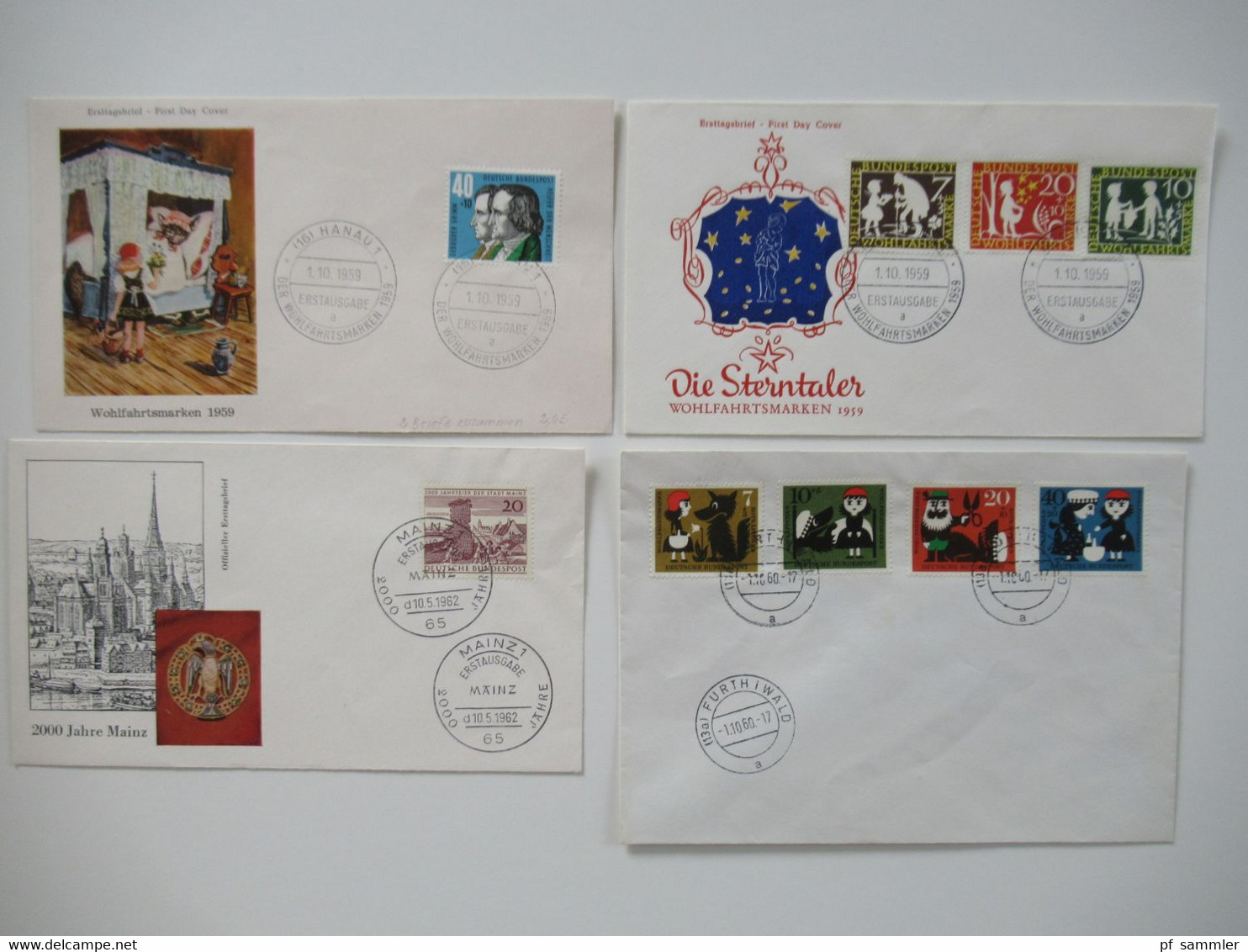 BRD 1956 - 80er Jahre FDC / Sonderbelege Posten insgesamt 88 Stück auch Einschreiben!! Stöberposten!