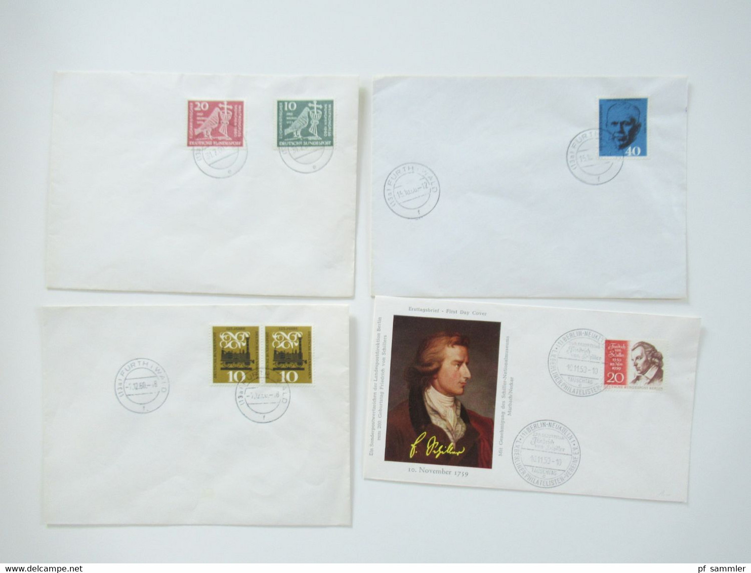 BRD 1956 - 80er Jahre FDC / Sonderbelege Posten insgesamt 88 Stück auch Einschreiben!! Stöberposten!