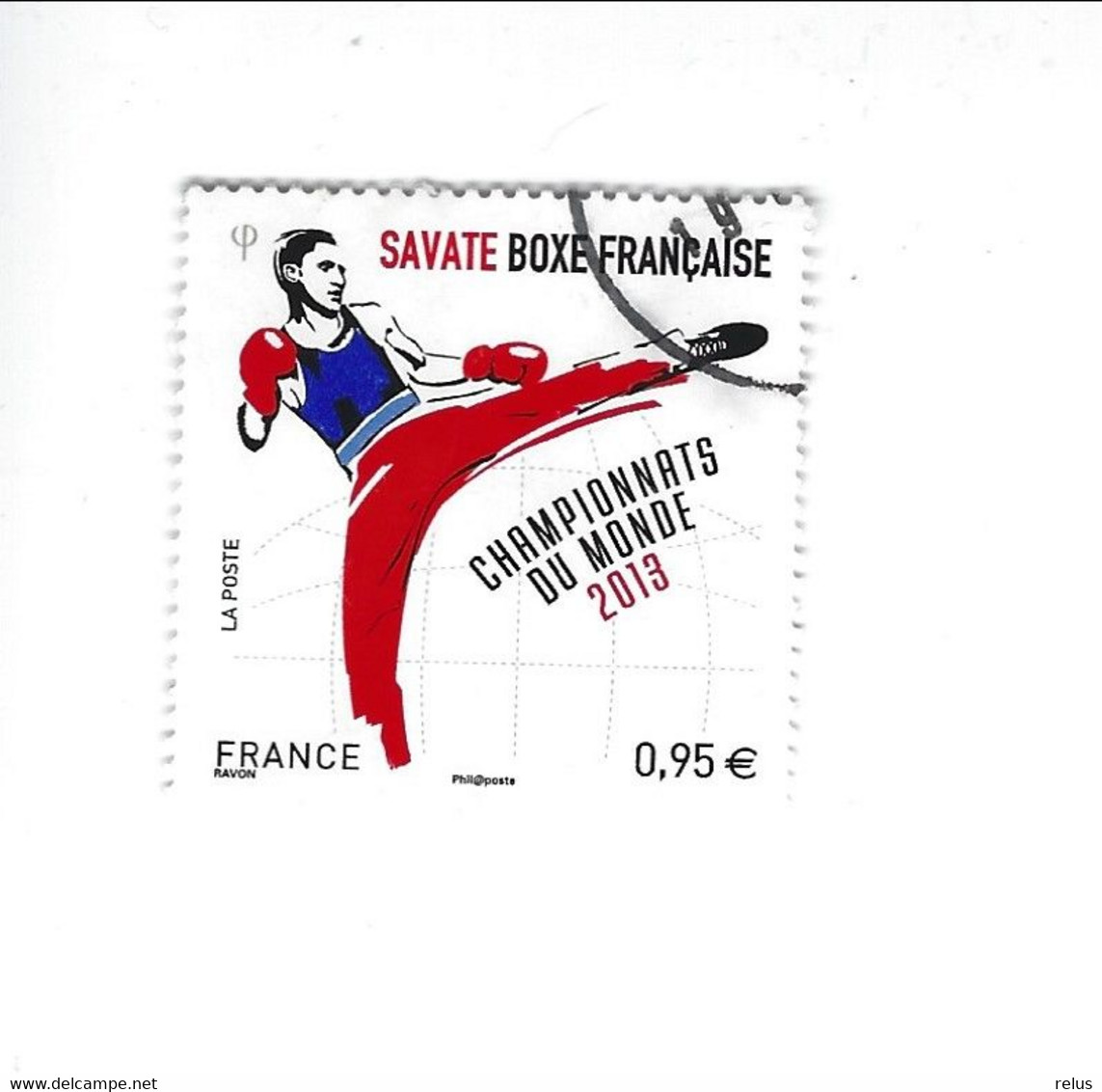 Sport Championnat Du Monde De Savate Boxe Française N° 4831 Oblitéré 2013 - Used Stamps