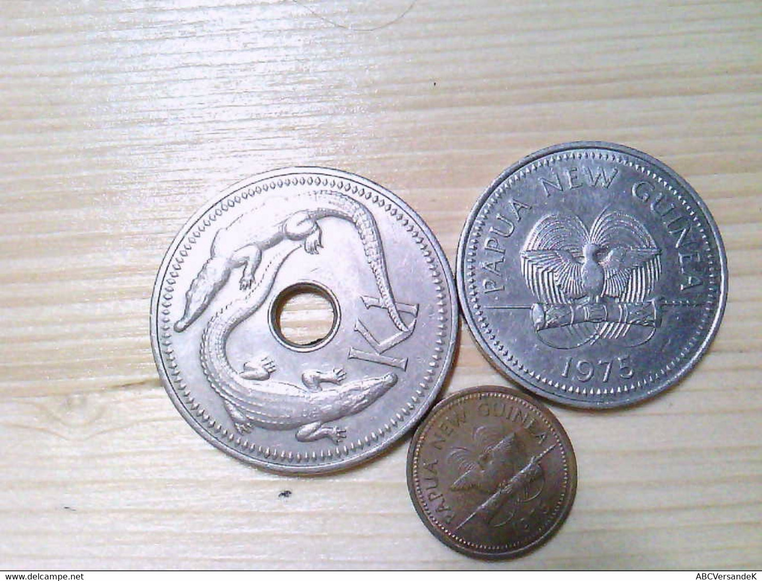 Papua Neu Guinea, 3 Kursmünzen, 1 T, 20 T Und K1. - Numismática