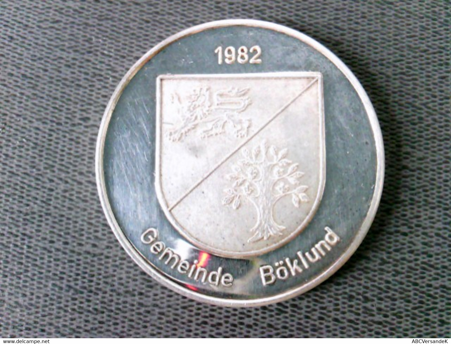 Münze/ Medaille: Ev. Luth. Kirche Böklund/ Fahrenstedt/ 1982 Gemeinde Böklund, Silber 1000 - Numismatiek