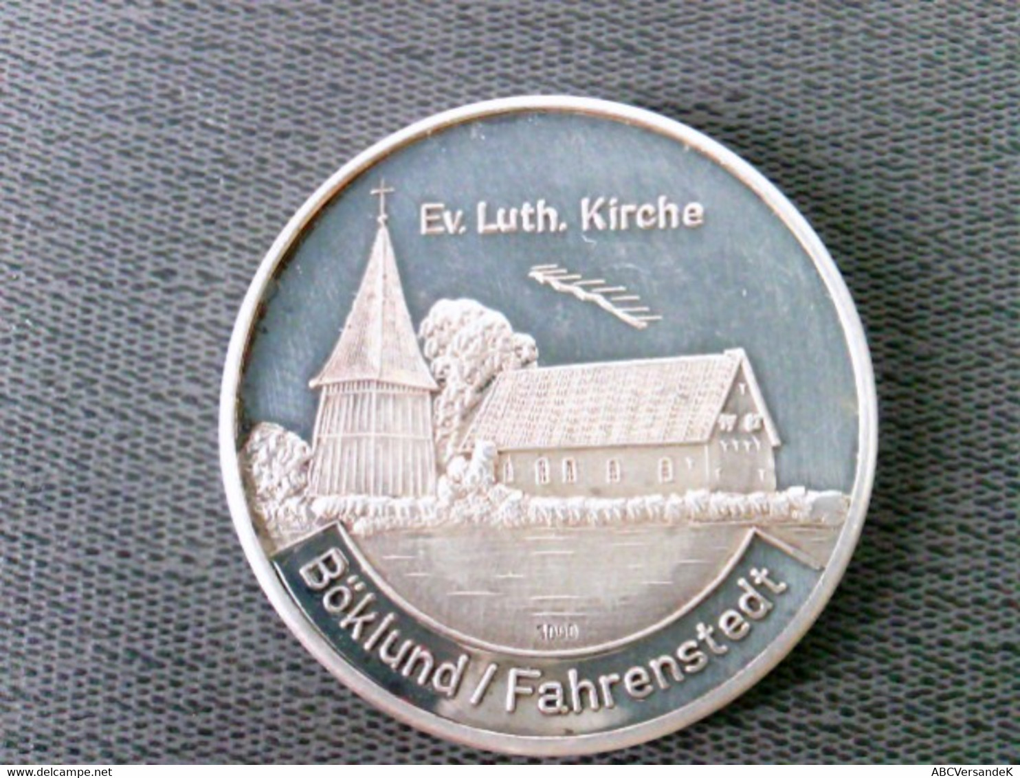 Münze/ Medaille: Ev. Luth. Kirche Böklund/ Fahrenstedt/ 1982 Gemeinde Böklund, Silber 1000 - Numismatiek
