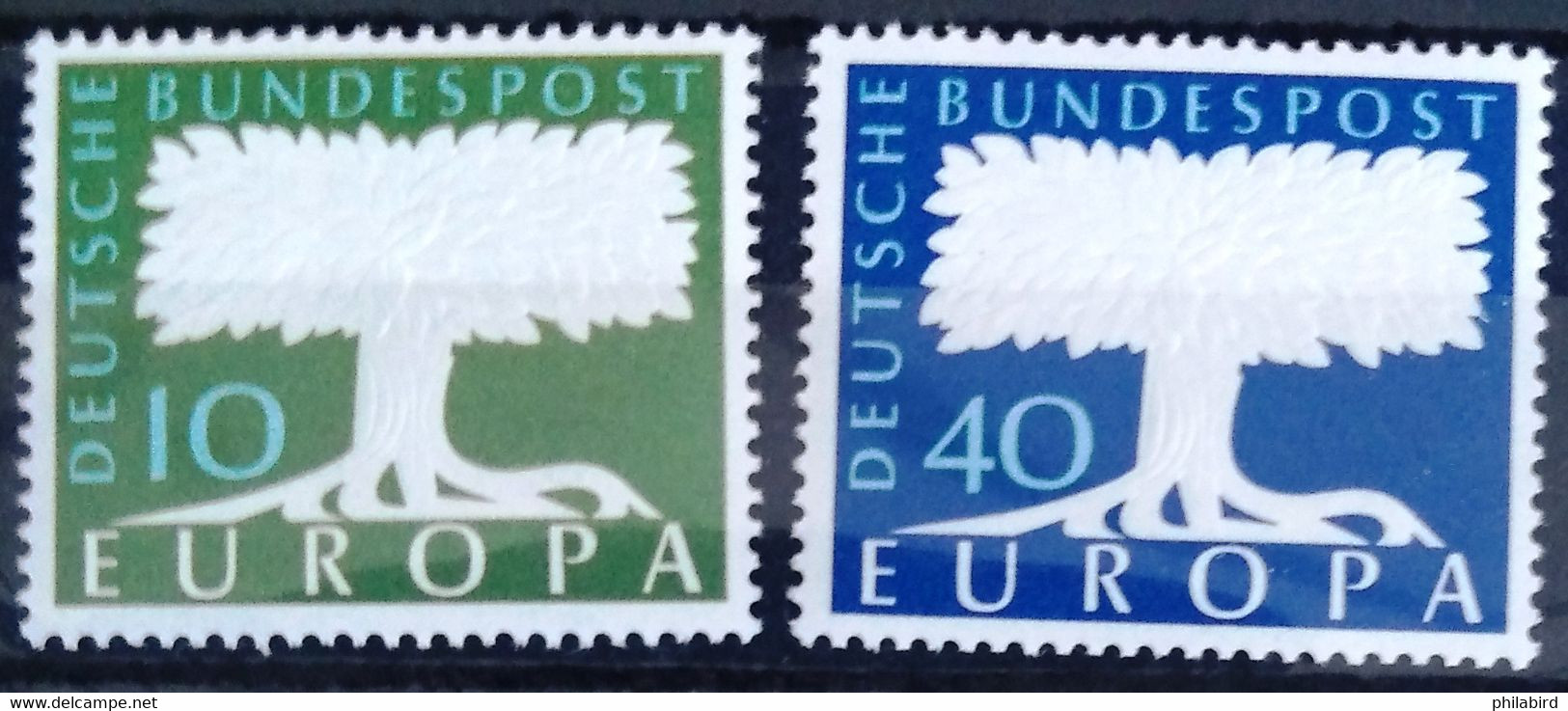 EUROPA 1957 - ALLEMAGNE                    N° 140/141                        NEUF** - 1957