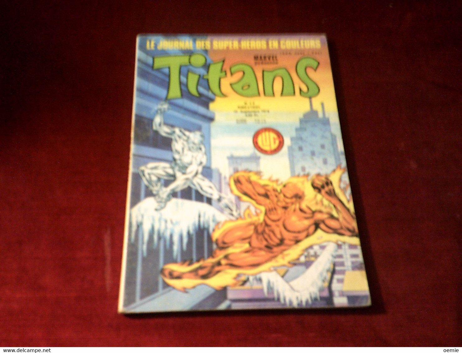 TITANS   N°  22 DU 10 SEPTEMBRE 1979 - Titans