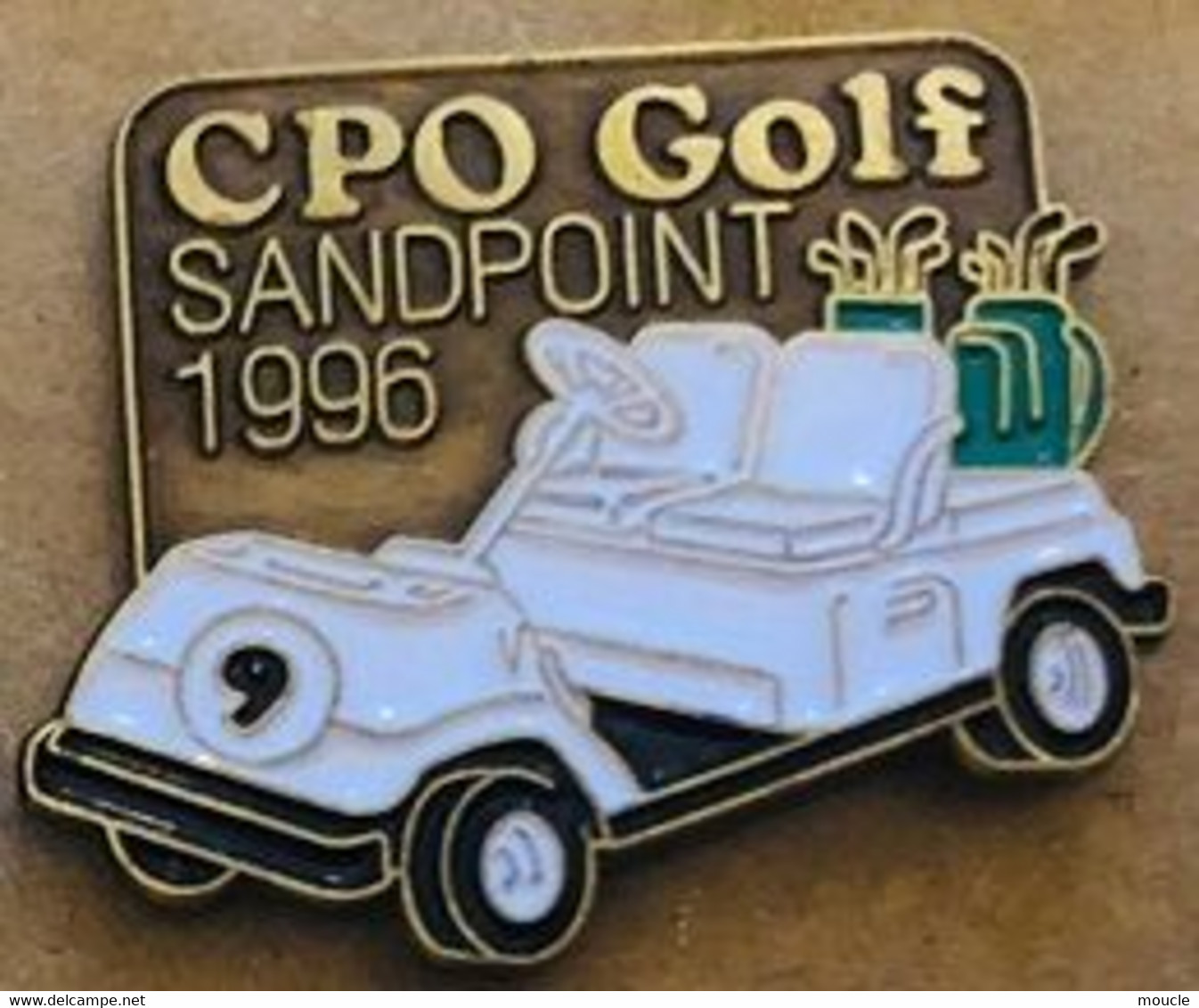 CPO GOLF - SANDPOINT 1996 - CLUBS - FERS - BOIS - PUTTER - VOITURETTE  -   (18) - Golf