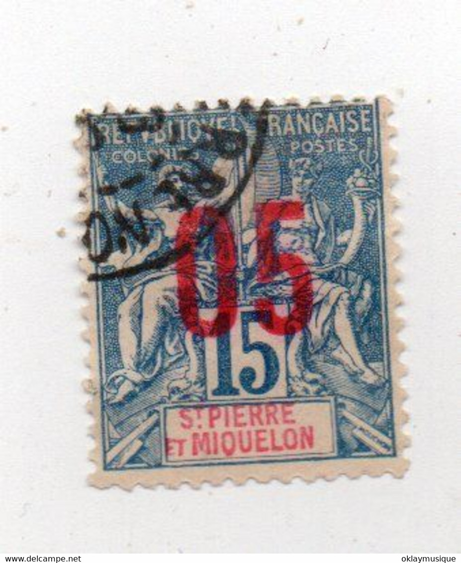 1912 S.P.M N°96 - Used Stamps