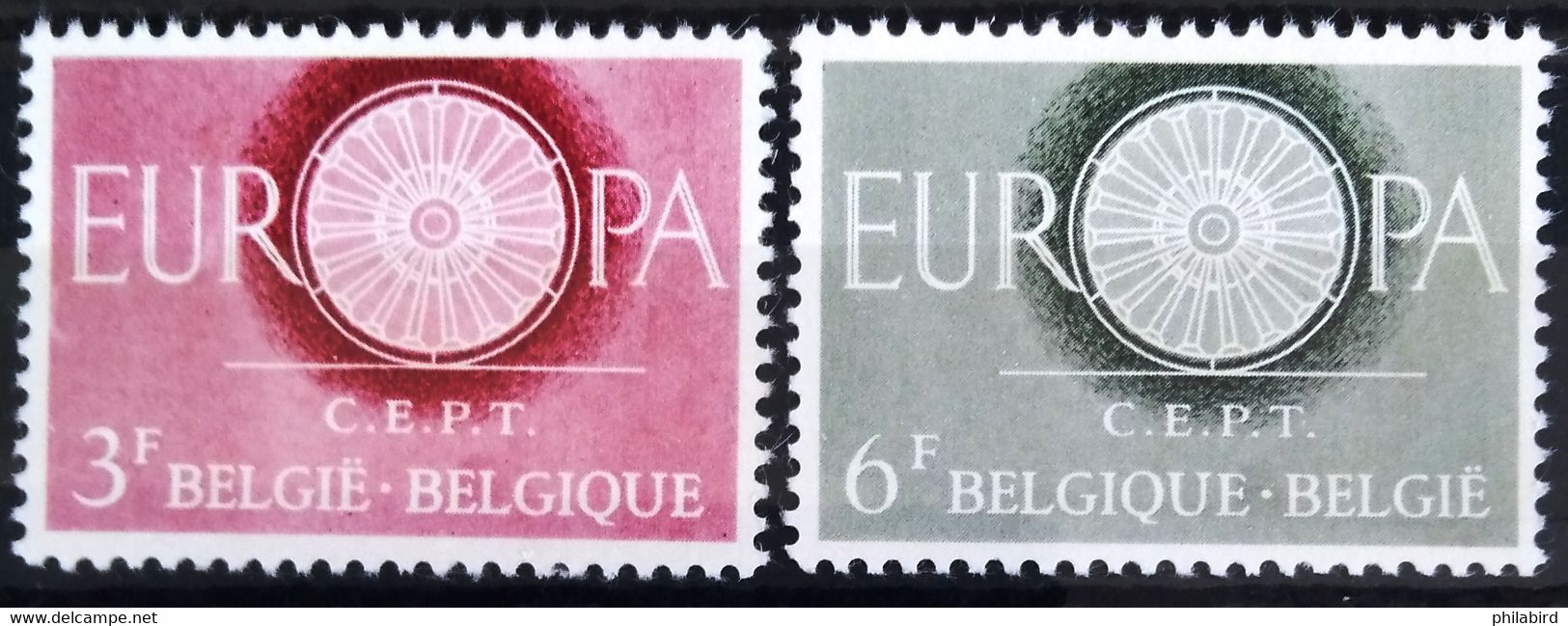 EUROPA 1960 - BELGIQUE                    N° 1150/1151                        NEUF** - 1960