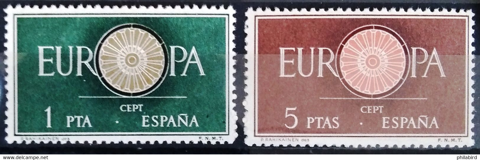 EUROPA 1960 - ESPAGNE                    N° 975/976                        NEUF** - 1960