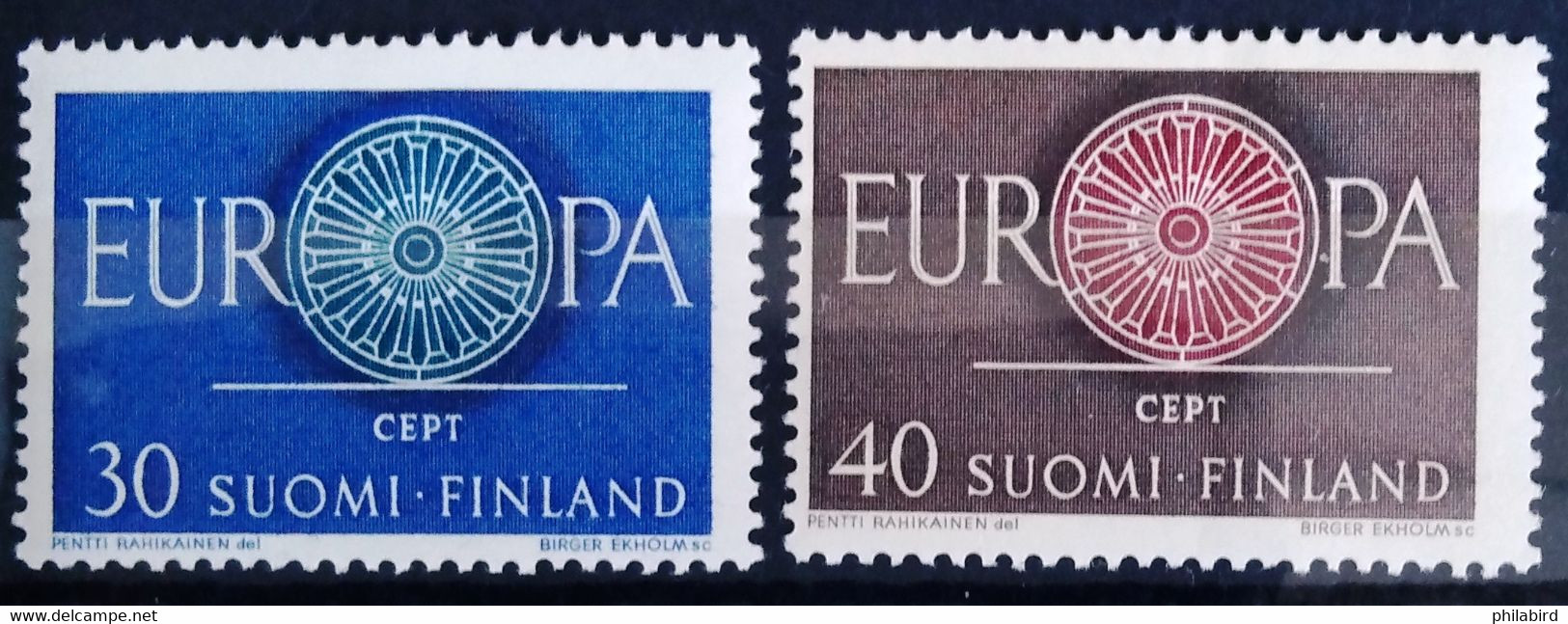 EUROPA 1960 - FINLANDE                   N° 501/502                        NEUF* - 1960