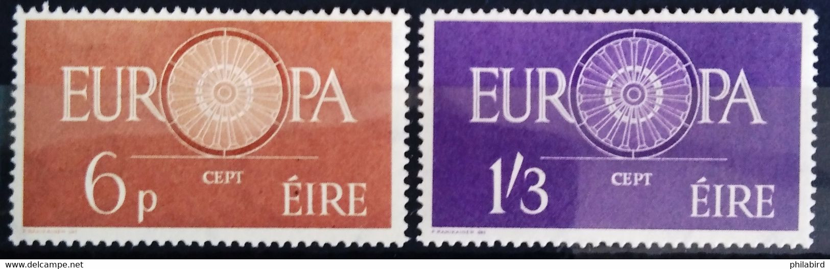 EUROPA 1960 - IRLANDE                   N° 146/147                        NEUF** - 1960