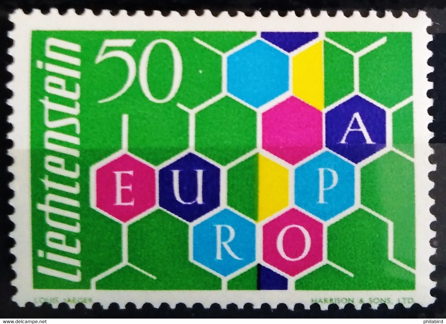 EUROPA 1960 - LIECHTENSTEIN                   N° 355                        NEUF** - 1960