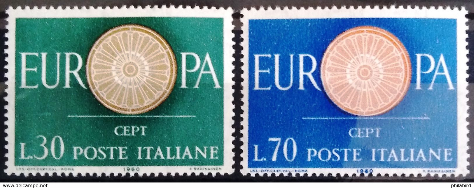 EUROPA 1960 - ITALIE                   N° 822/823                        NEUF** - 1960