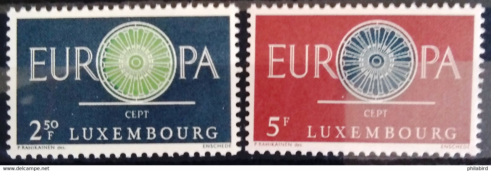 EUROPA 1960 - LUXEMBOURG                   N° 587/588                        NEUF** - 1960