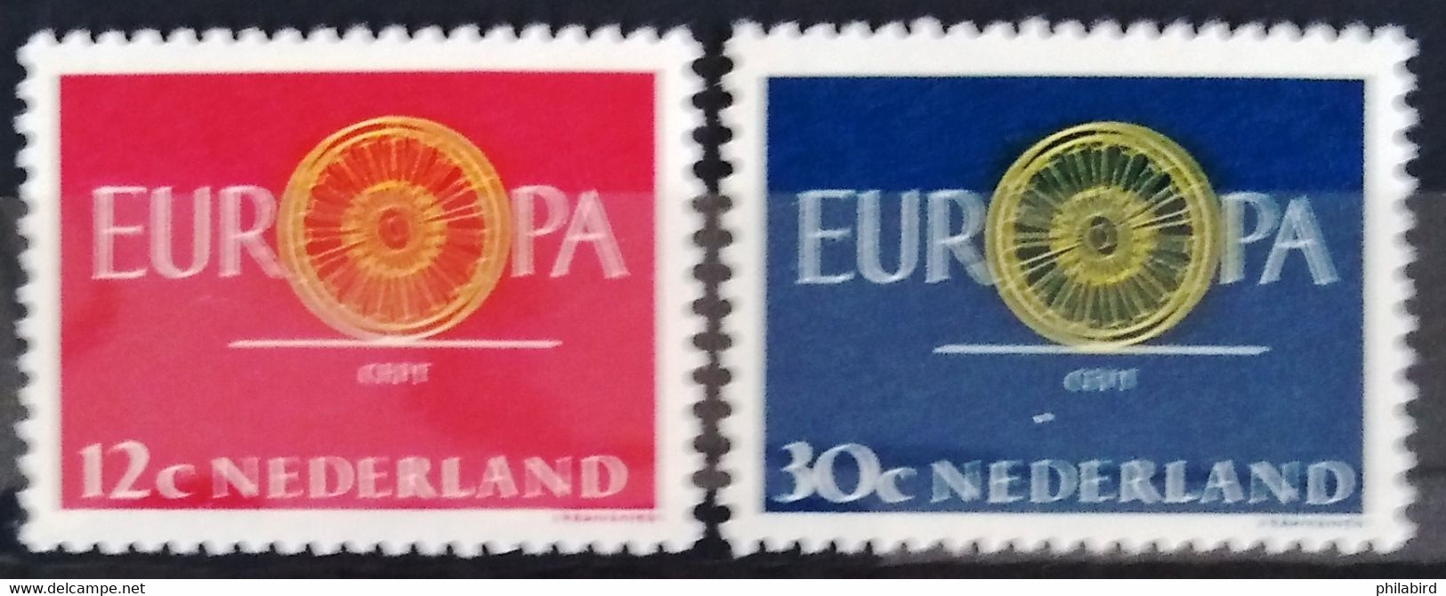 EUROPA 1960 - PAYS-BAS                   N° 726/727                        NEUF** - 1960