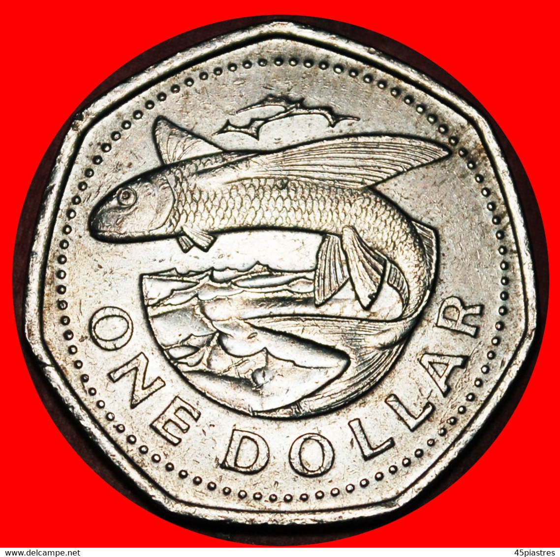 * GREAT BRITAIN (1988-2005): BARBADOS ★ 1 DOLLAR 1989! FISH!★ LOW START★ NO RESERVE! - Barbados (Barbuda)