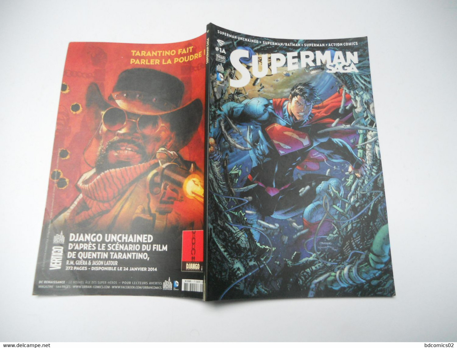 Superman Saga N° 1 A ( Superman Unchained + Superman / Batman / Superman / Action Comics ) -/// TBE - Lug & Semic