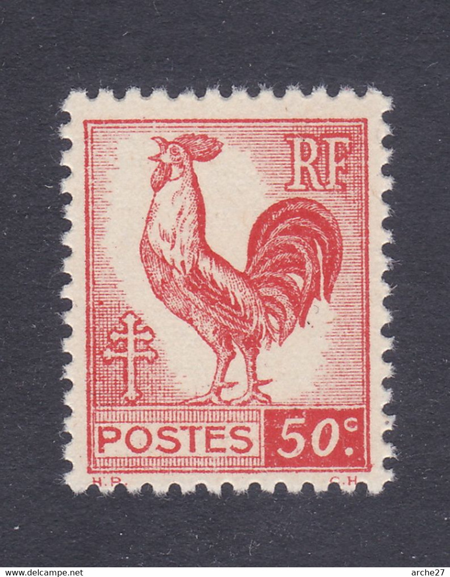 TIMBRE FRANCE N° 633 NEUF ** - 1944 Hahn Und Marianne D'Alger