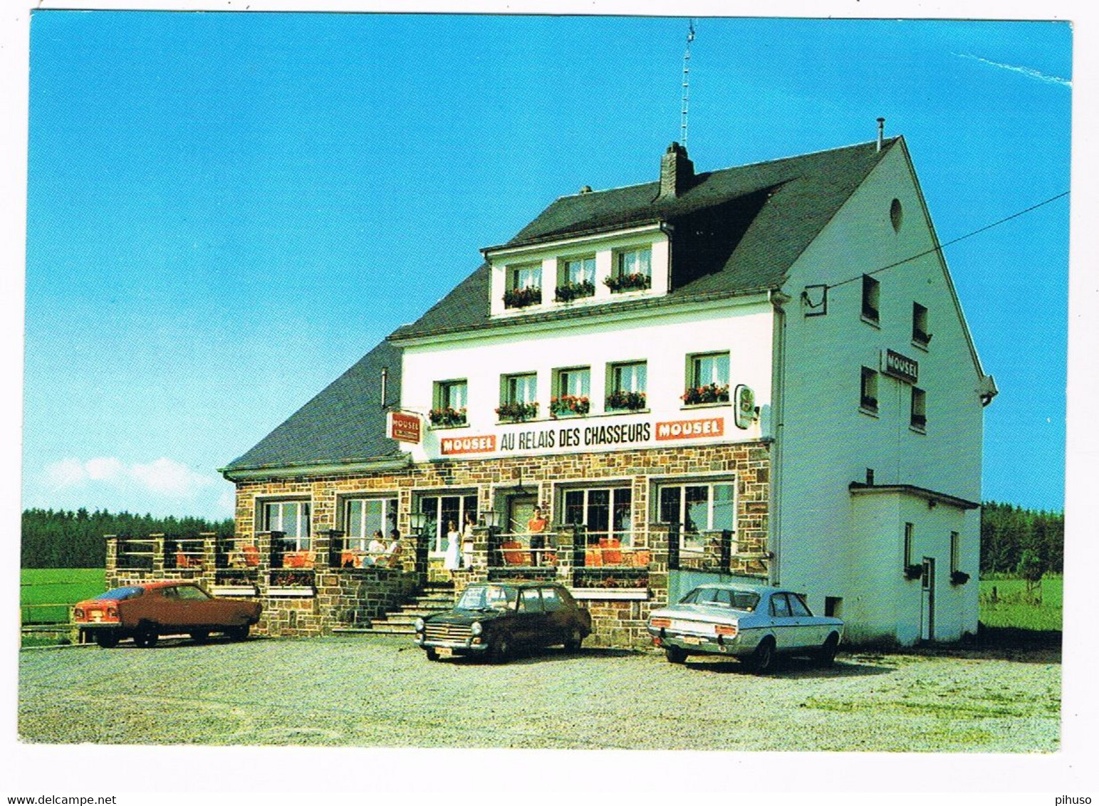 B-8643  BEHO : Hotel-Cafe-Restaurant Au Relais Des Chasseurs - Gouvy