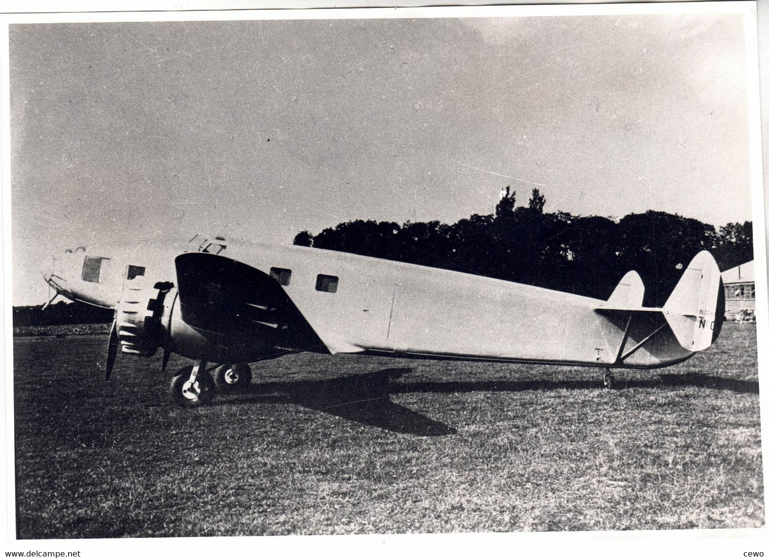 PHOTO  AVIATION AVION BLOCH MB 500 - Aviación