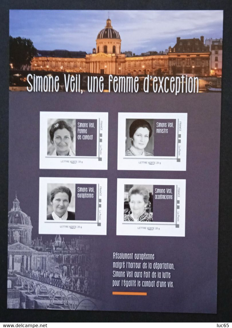 France Collector 2018  Simone Veil, Une Femme D'exception  Célébrité - Collectors