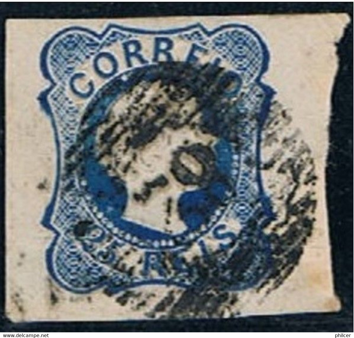 Portugal, 1856/8, # 12, Used - Oblitérés