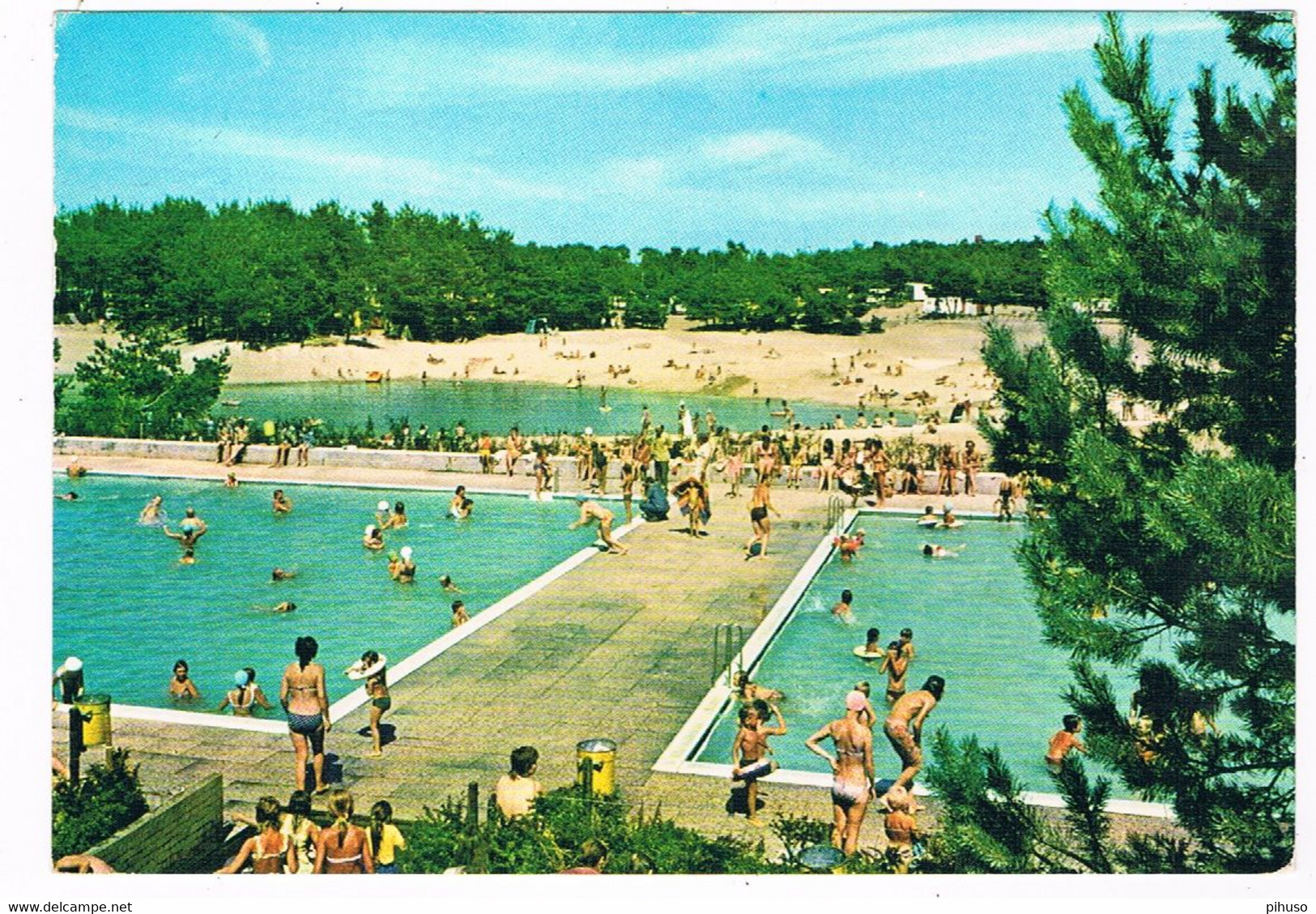 B-8663   LOMMEL : Het Blauwe Meer ( Piscine ) - Lommel