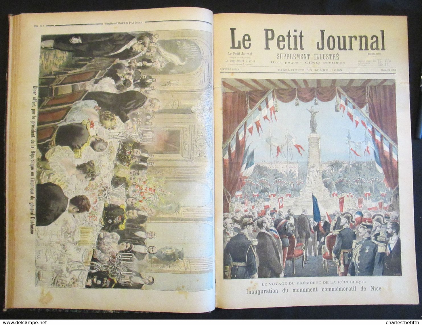 SUPERBE RELIURE ** Le petit journal illustré 1896 ** COMPLET - Li Hung-Chang CHINE - Russie - shah de Perse - Tsar -