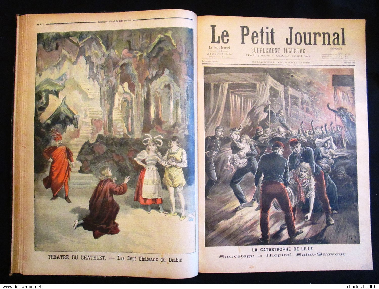 SUPERBE RELIURE ** Le petit journal illustré 1896 ** COMPLET - Li Hung-Chang CHINE - Russie - shah de Perse - Tsar -