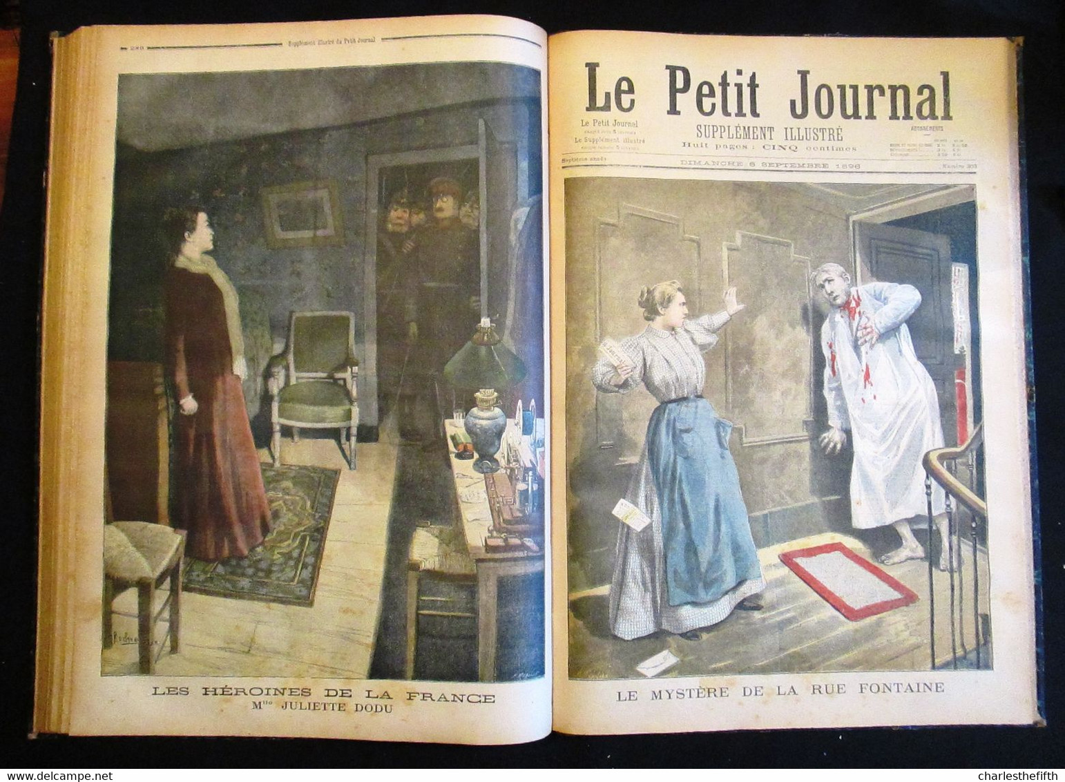 SUPERBE RELIURE ** Le petit journal illustré 1896 ** COMPLET - Li Hung-Chang CHINE - Russie - shah de Perse - Tsar -