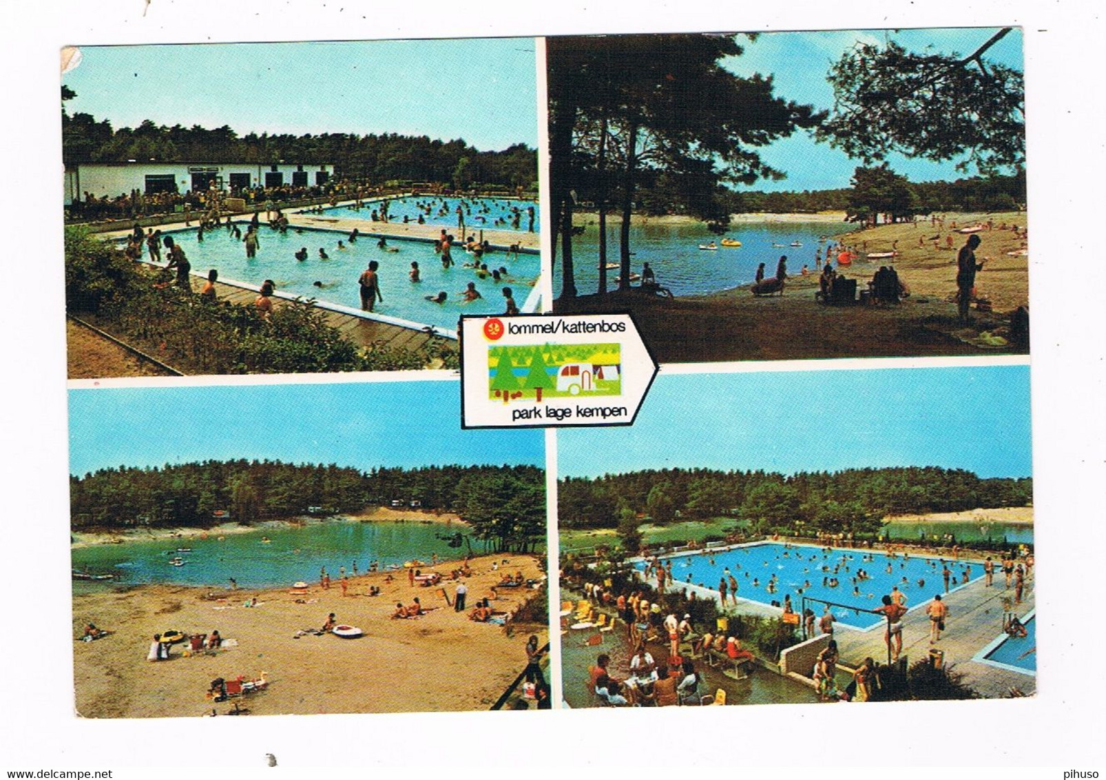 B-8667   LOMMEL : Camping Blauwe Meer / Kattenbos - Lommel