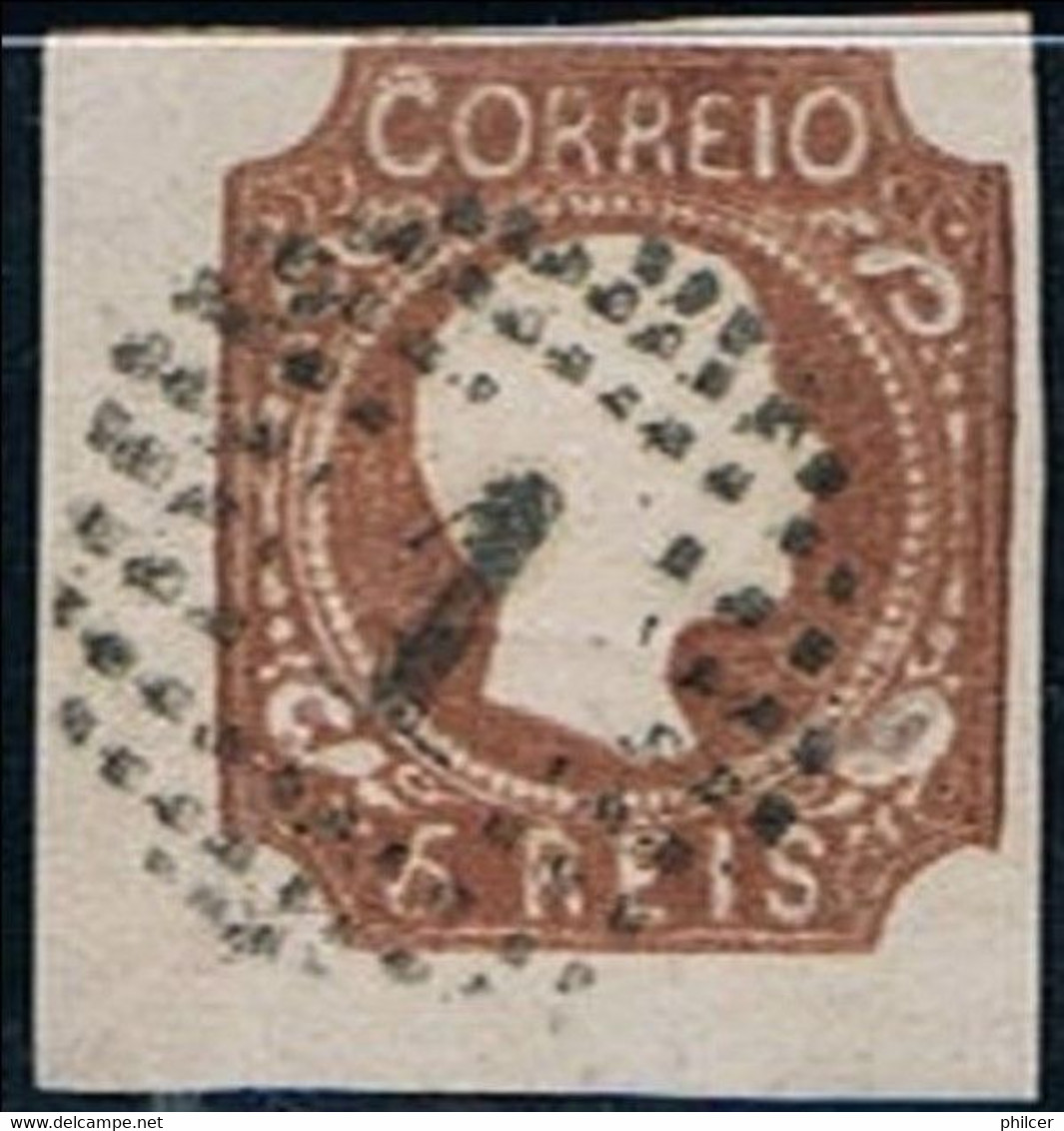 Portugal, 1856/8, # 10, Tipo IV, Used - Oblitérés