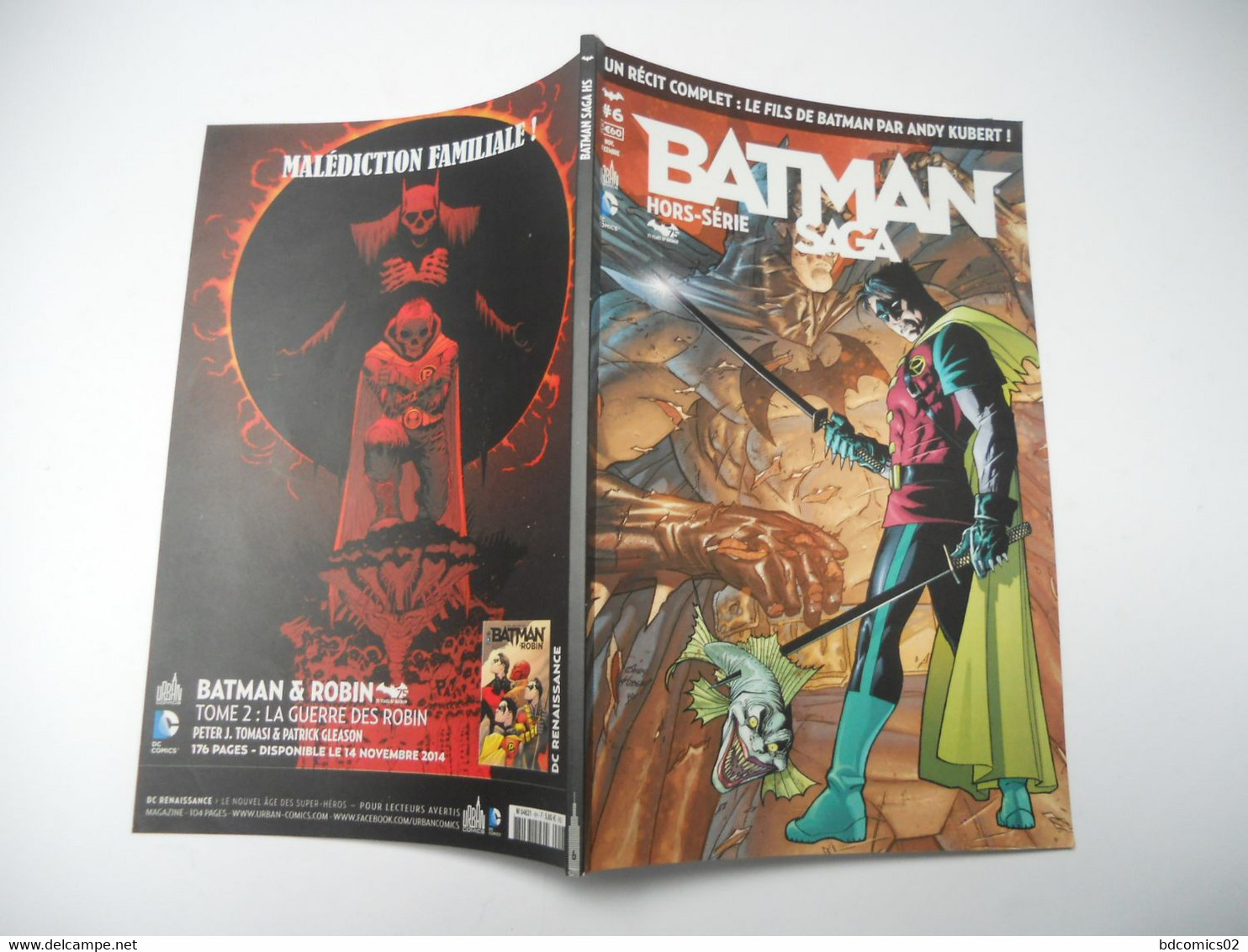 Batman Saga - Hors-Série N° 6 - Kubert Andy  TBE++ - Batman