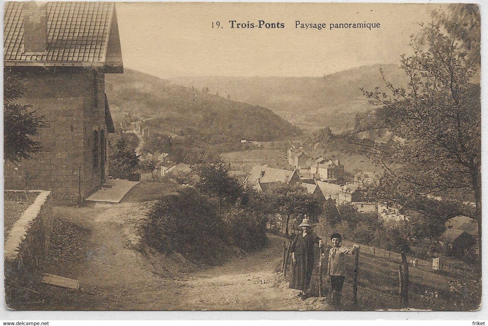 - 766 -   TROIS-PONTS  Paysage Panoramique - Trois-Ponts