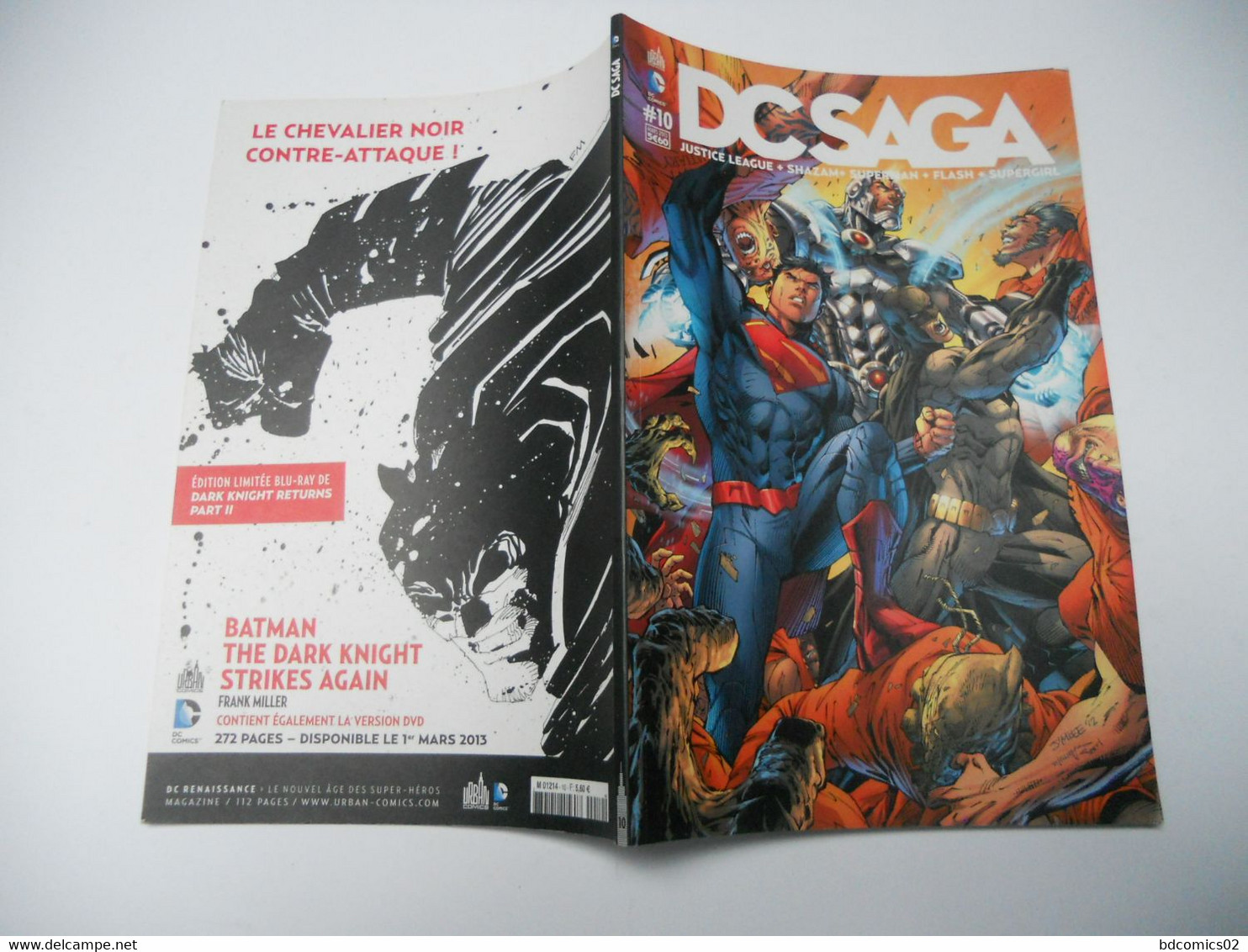 DC Saga, N° 10 : De Johns, Geoff, Jürg   TBE++ - Batman