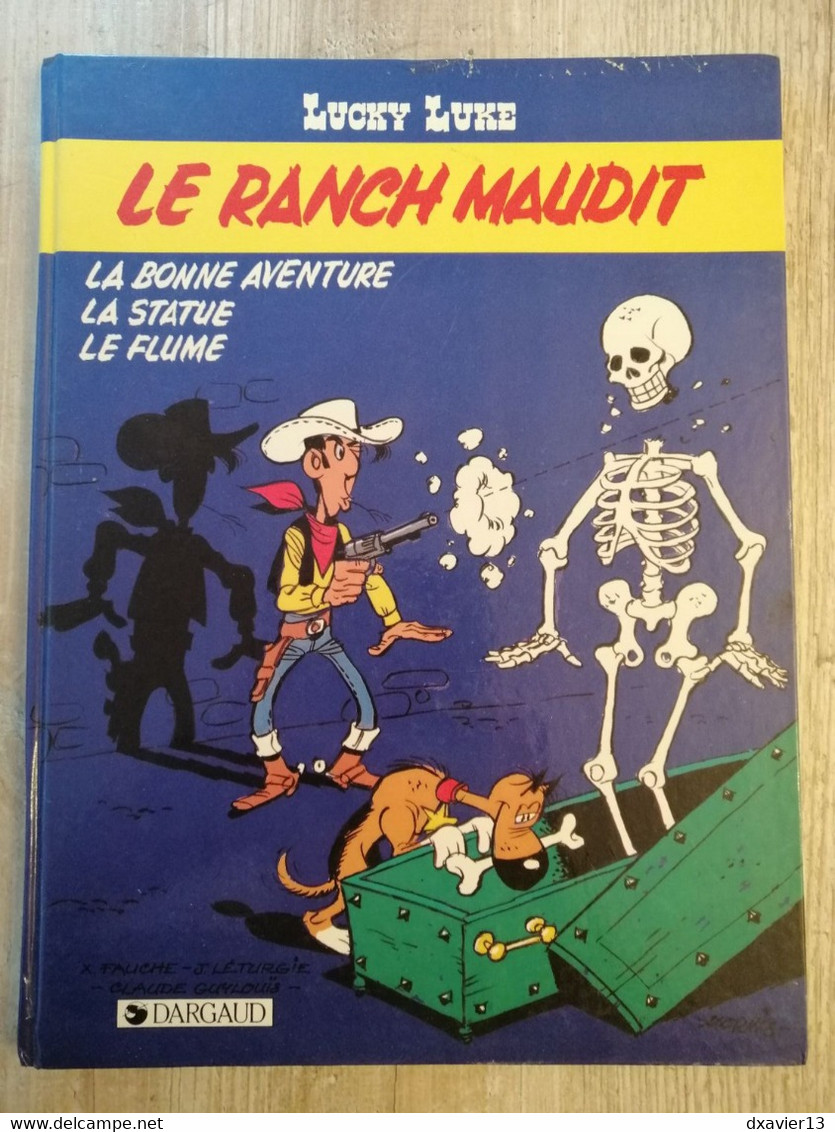 Bande Dessinée - Lucky Luke 56 - Le Ranch Maudit (1986) - Lucky Luke